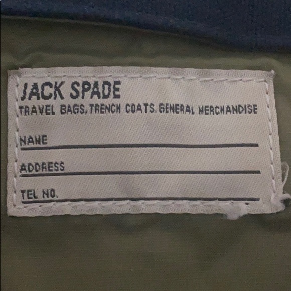 Jack Spade Navy Blue Messenger Bagp - Picture 4 of 7